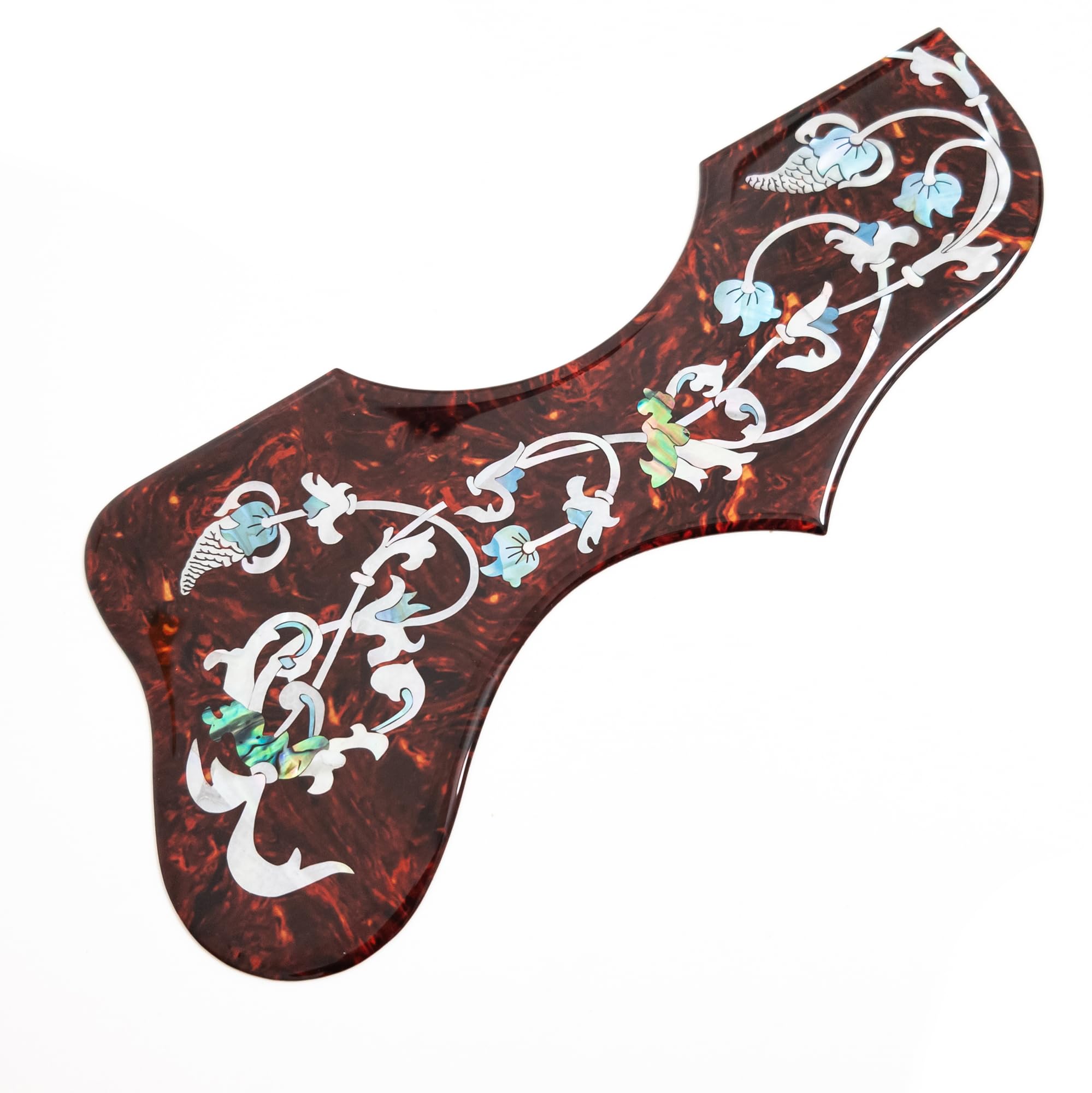 Pickguard do gitary akustycznej, do Gibson J-200 SJ-200, grubość 2 mm, samoprzylepna osłona na kostki, uniwersalne dopasowanie do gitary akustycznej 100–106 cm (styl H)