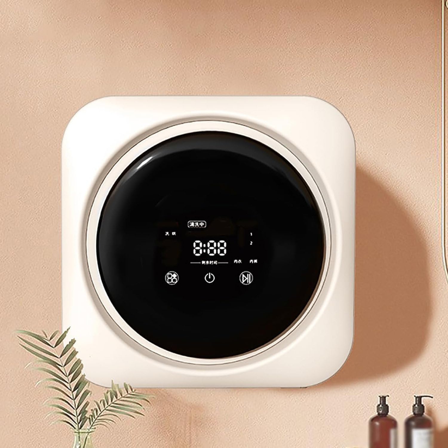 Mini pralka z suszarką, Mini pralka automatyczna 3,5 l, do mieszkań i małych pomieszczeń, Mini suszarka bębnowa, Mini suszarka,Desktop