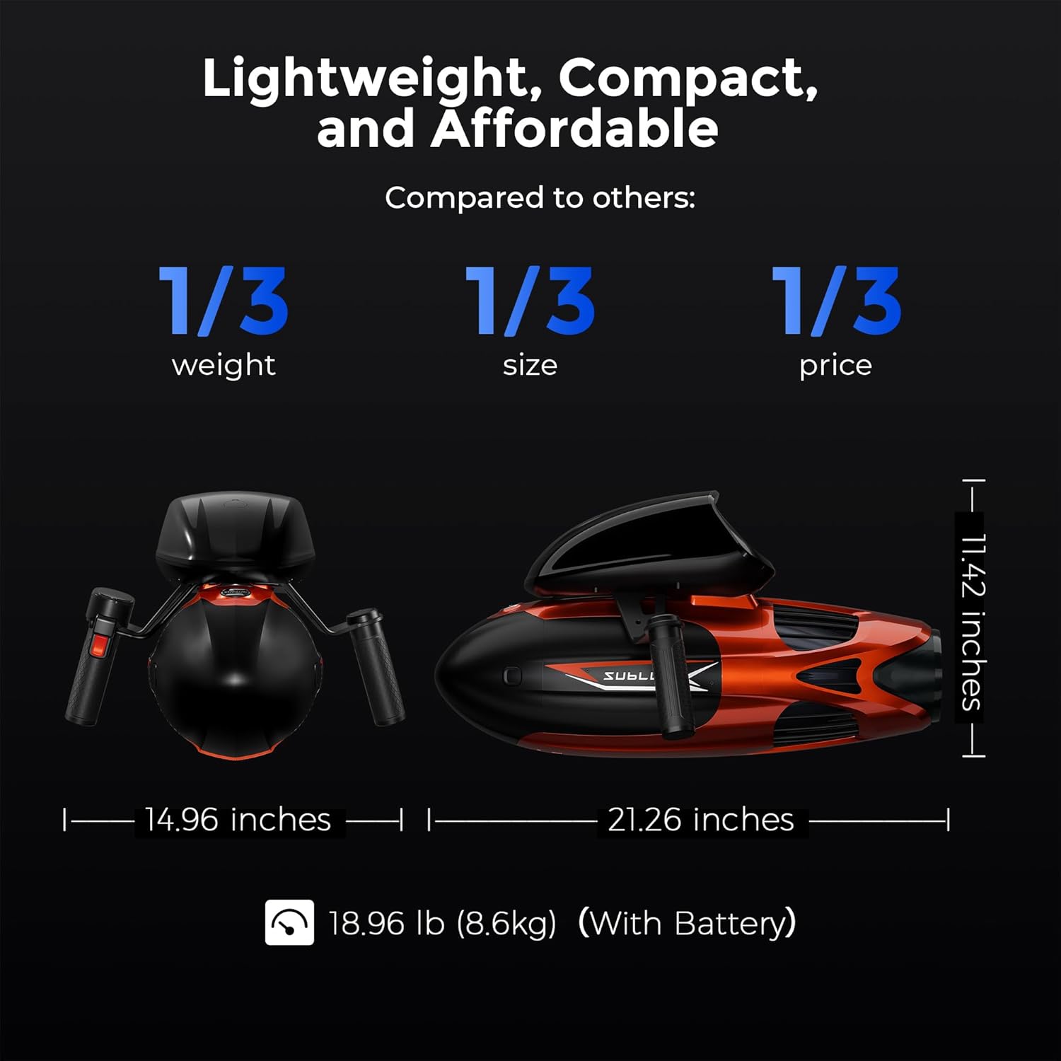 sublue Vapor Pump-Jet Underwater Scooter 3 Gear Barbados | Ubuy