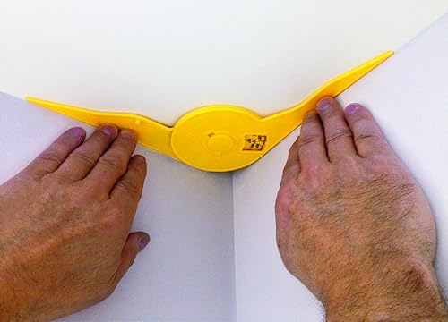 Miniatura 5 de General Tools Crown King Molding Cutting Jig #881 con transportador, amarillo