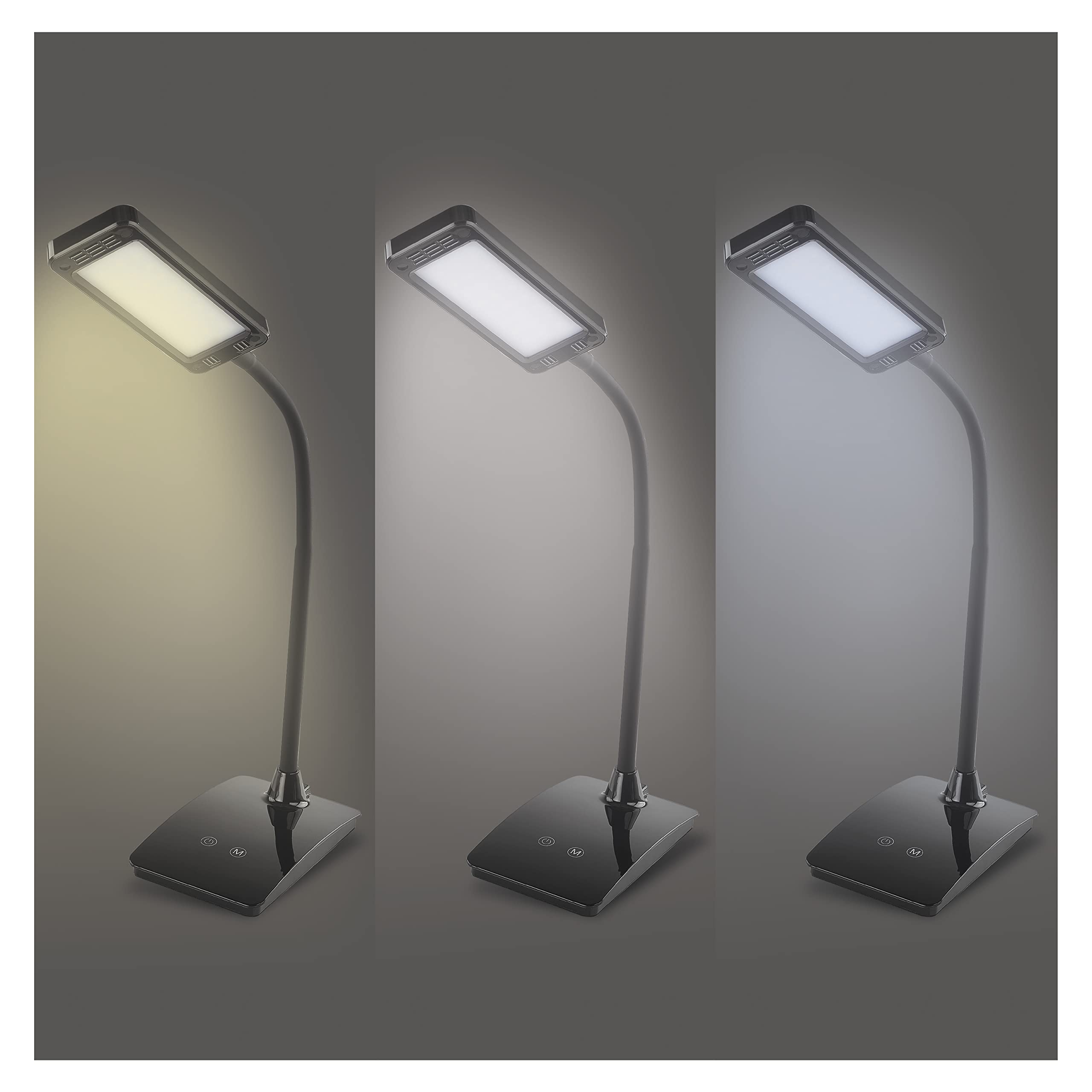 HAY Marselis LED tafellamp instelbaar, zwart