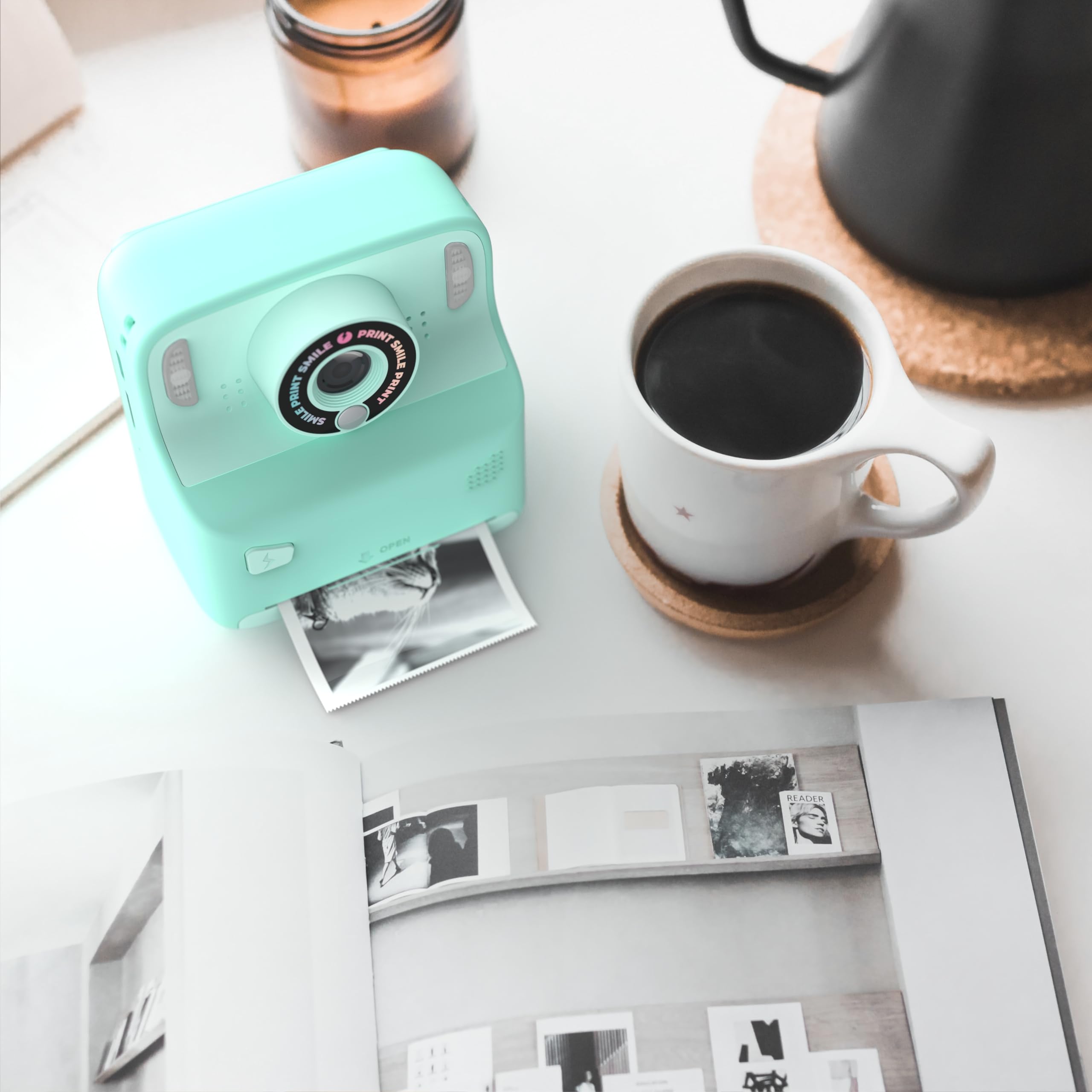 MOB – MOBILITY ON BOARD Pixiprint Click & Print – Impresión Turquesa rápida y Sencilla