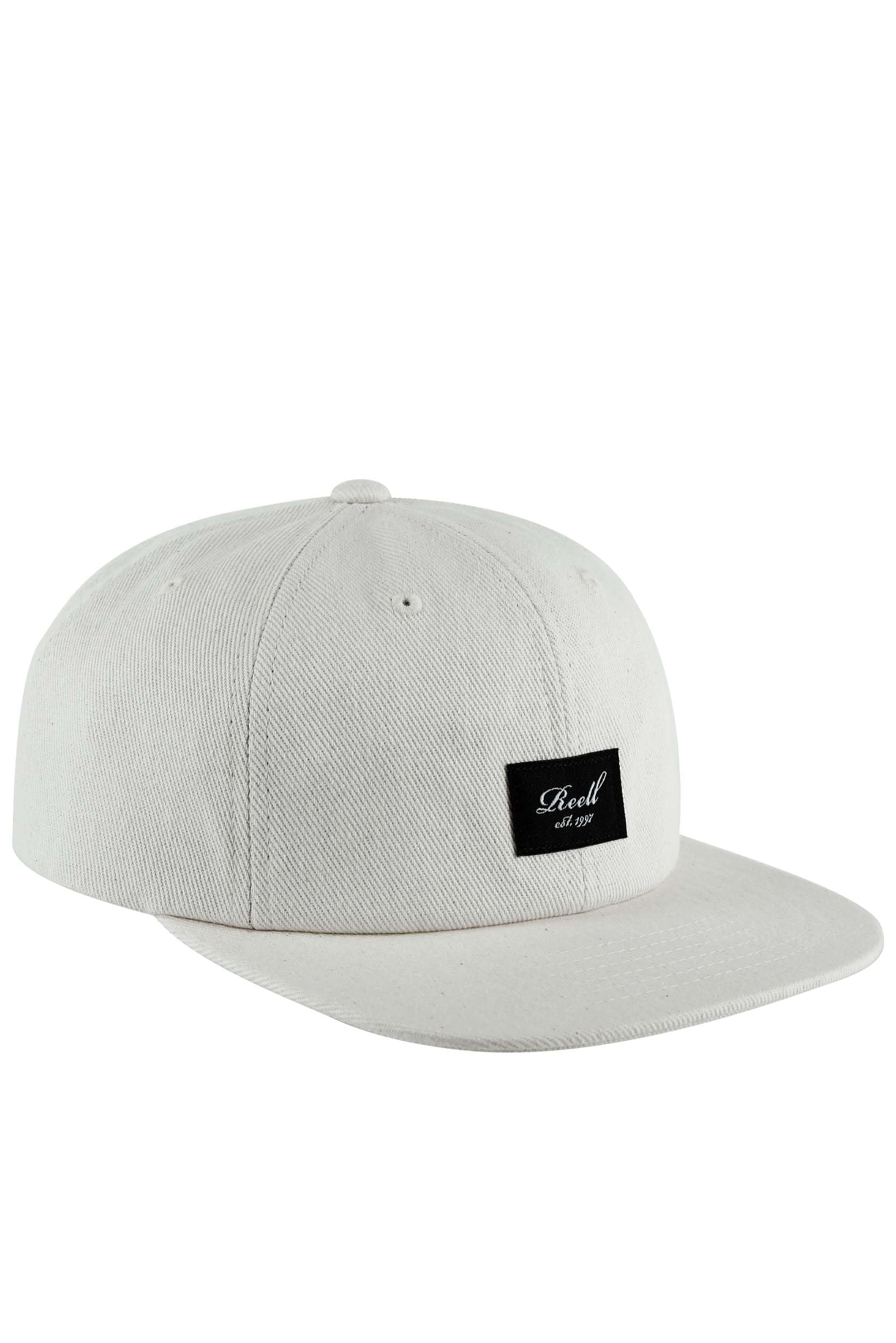 Reell Cream White Uni Snapback Cap By