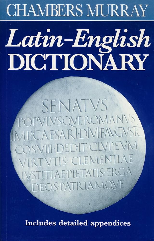 Amazon | Chambers Murray Latin-English Dictionary | Chambers