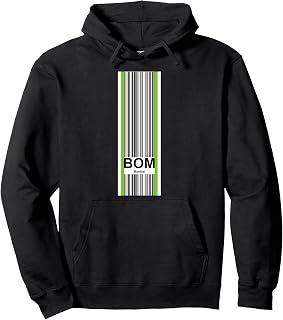 Airline Baggage Tag - Mumbai Pullover Hoodie