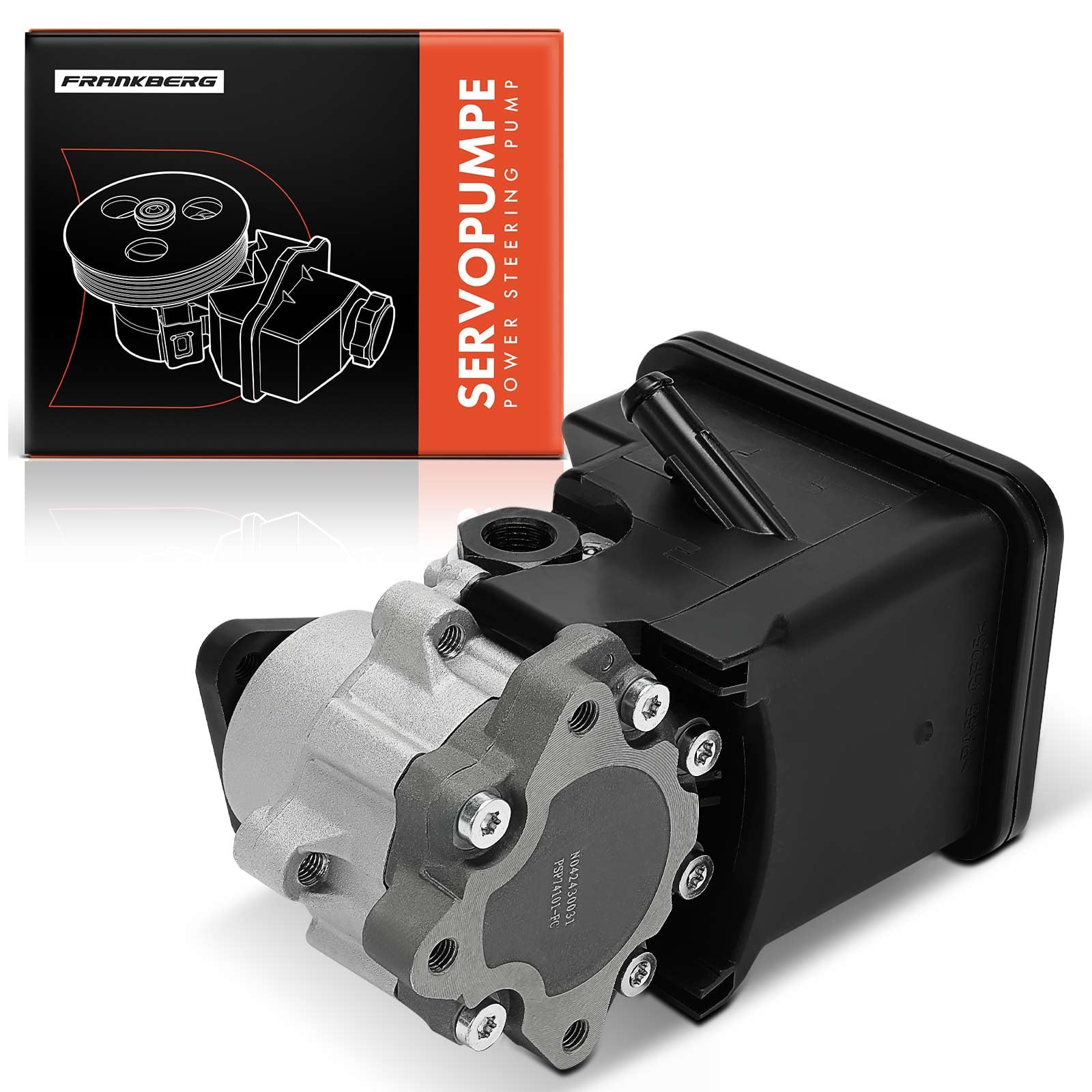 Frankberg 1x Servopumpe Kompatibel mit 5er E60 520 525 530 535 2.0L-3.0L 2002-2010 5er Touring E61 520 525 530 535 2.0L-3.0L 2004-2010 Replace# 32416760956