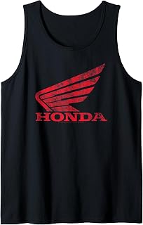 Distressed Powersports Wing Tank Top
