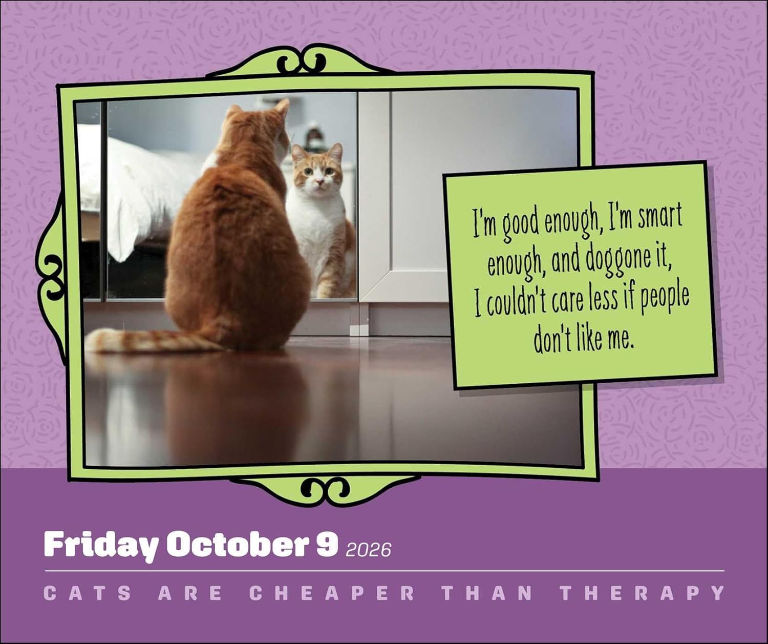 Cats Are Cheaper Than Therapy 2026 Day-to-Day Calendar: More Than 365 Cats - Image 5