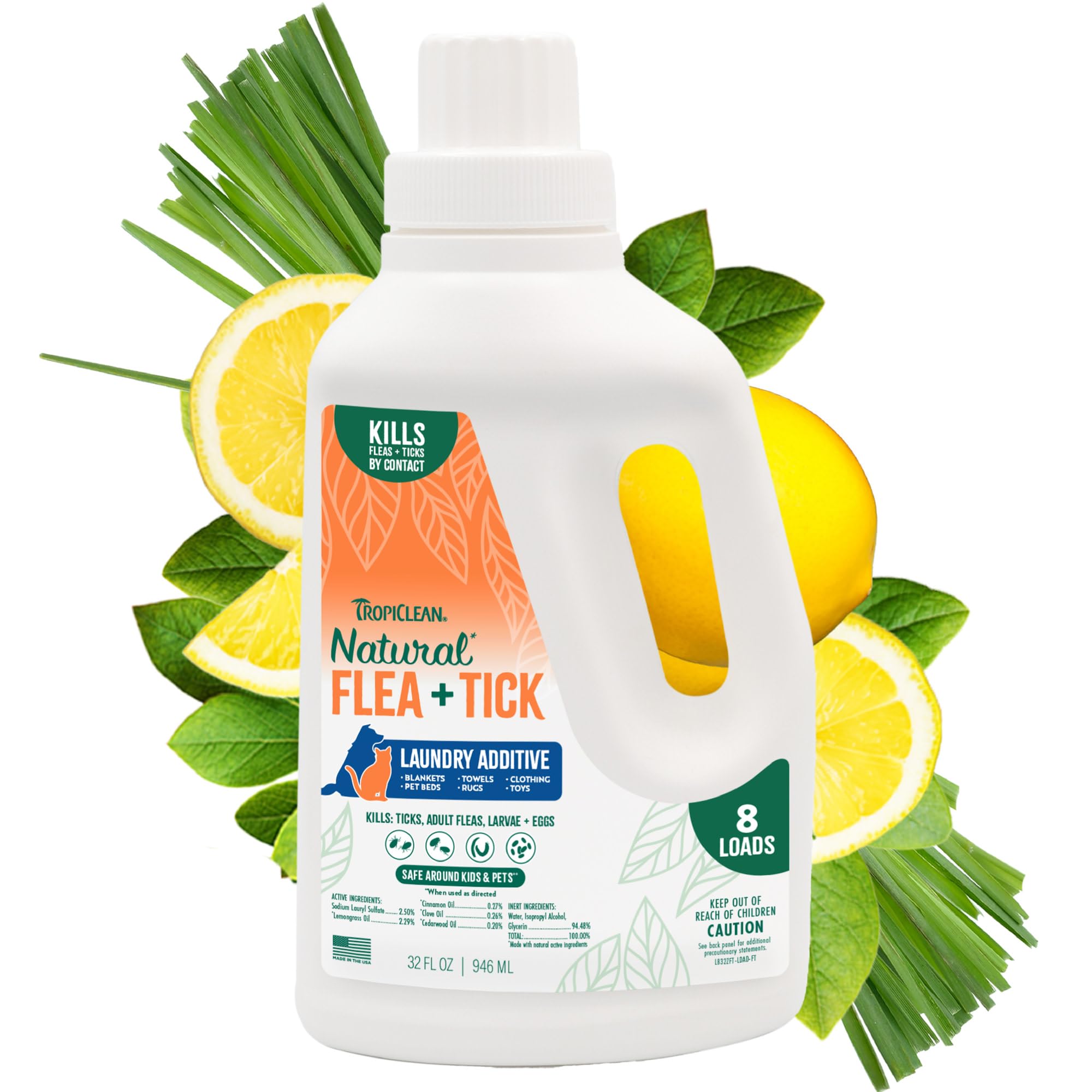 Amazon.com: TropiClean Flea and Tick Laundry Additive, Laundry