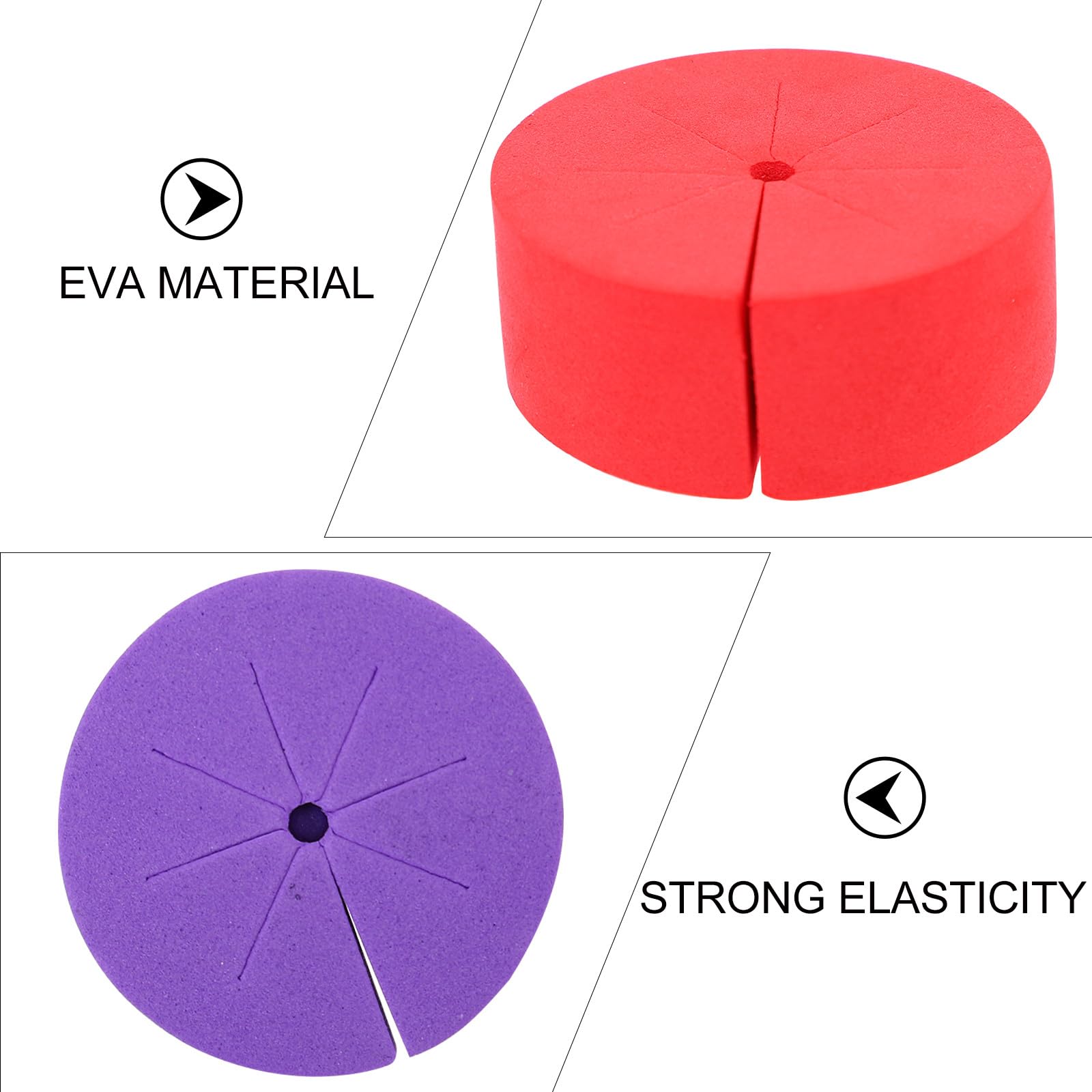 jojofuny Bloques de Esponja Eva para Cultivo Hidropónico sin Tierra, 50 Piezas, Ahorro de Espacio y Aptos para Semillas en Base de Cultivo de Hortalizas Color Aleatorio