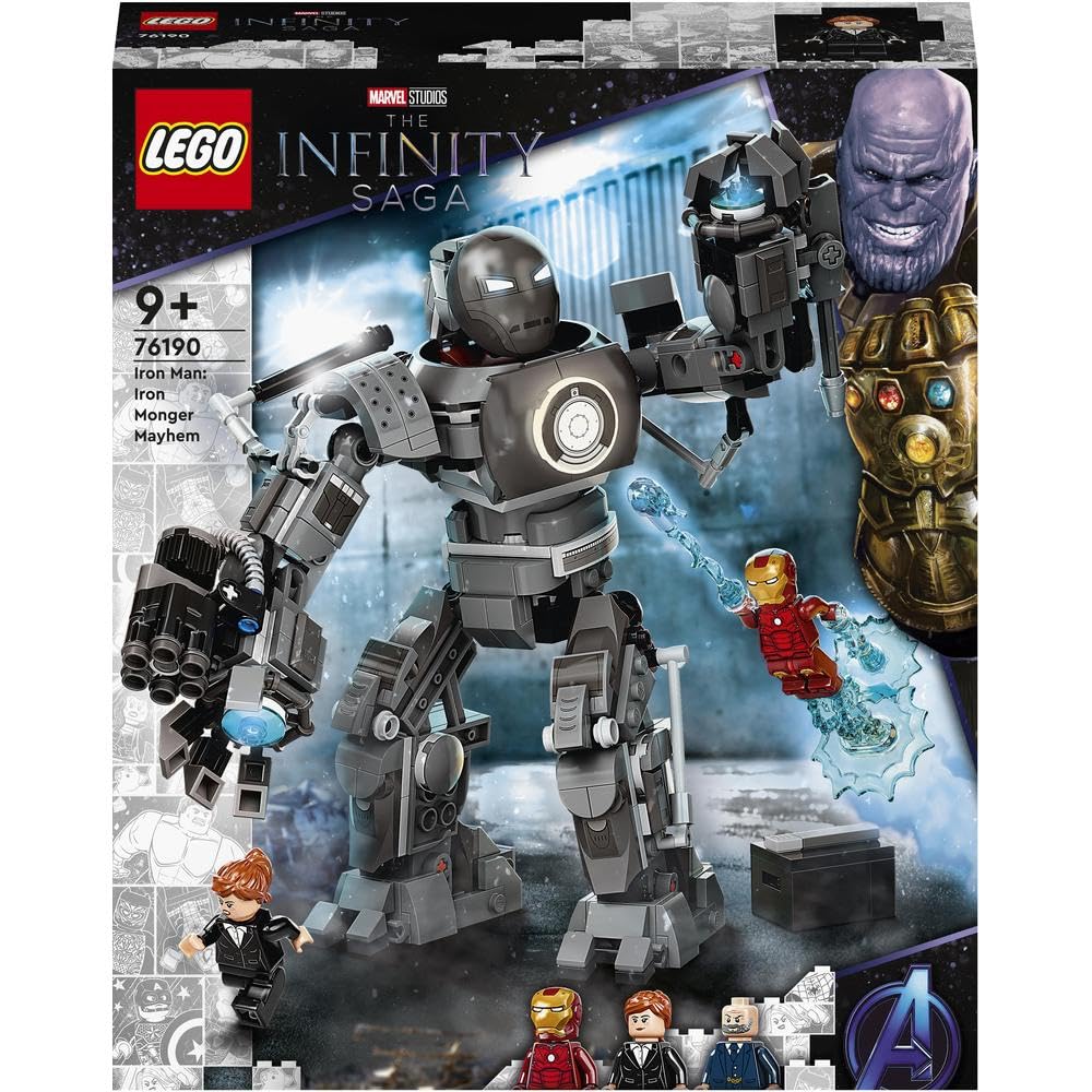 LEGOMarvel Iron Man: Iron Monger Mayhem 76190 Building Kit (479 Pieces) - Main Image