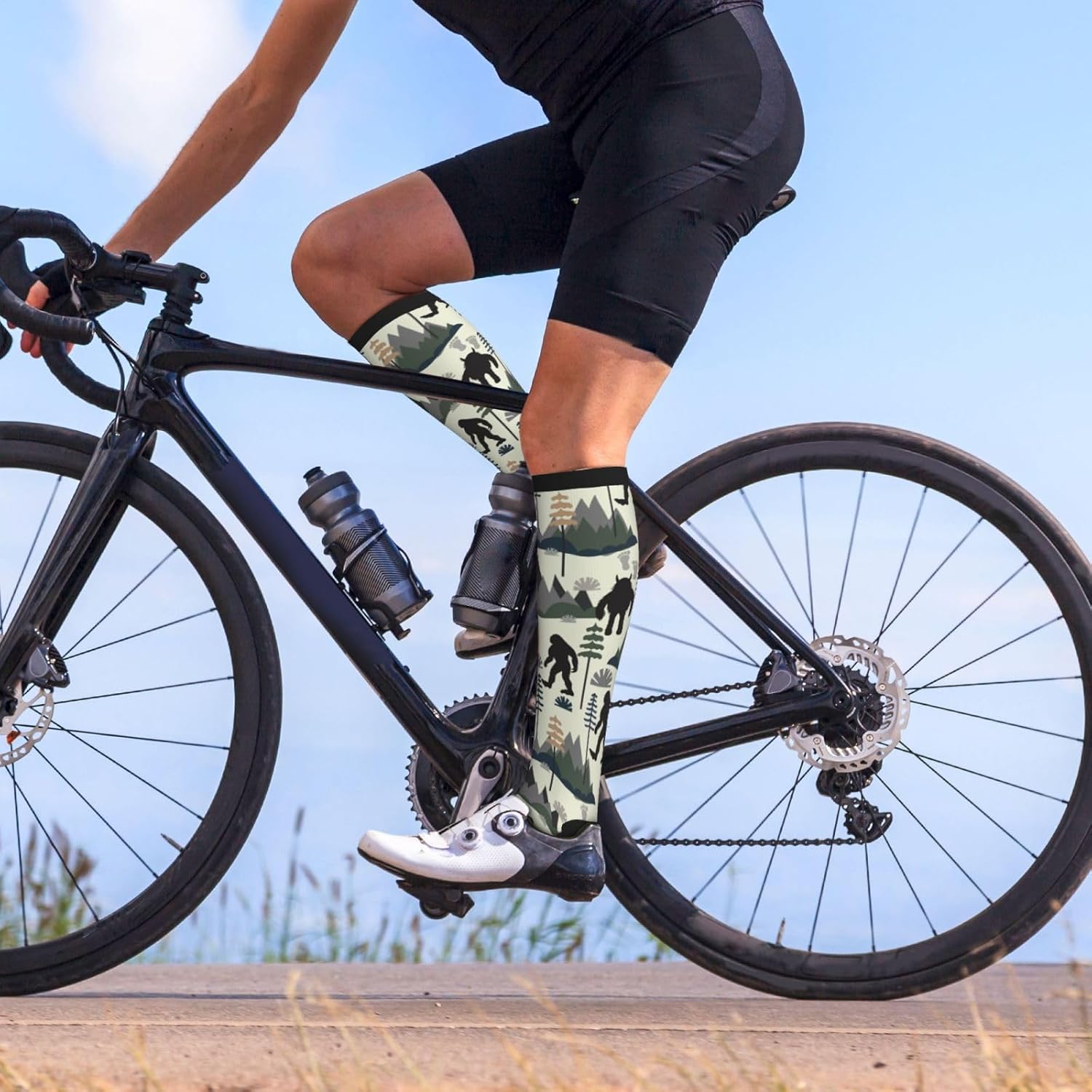 Compression Socks For Women & Men Circulation 15-20 Mmhg Knee High Best Support For Travel Running Athletic - Image 3