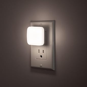 Briignite 5000K Round Night Light & Square Night Light