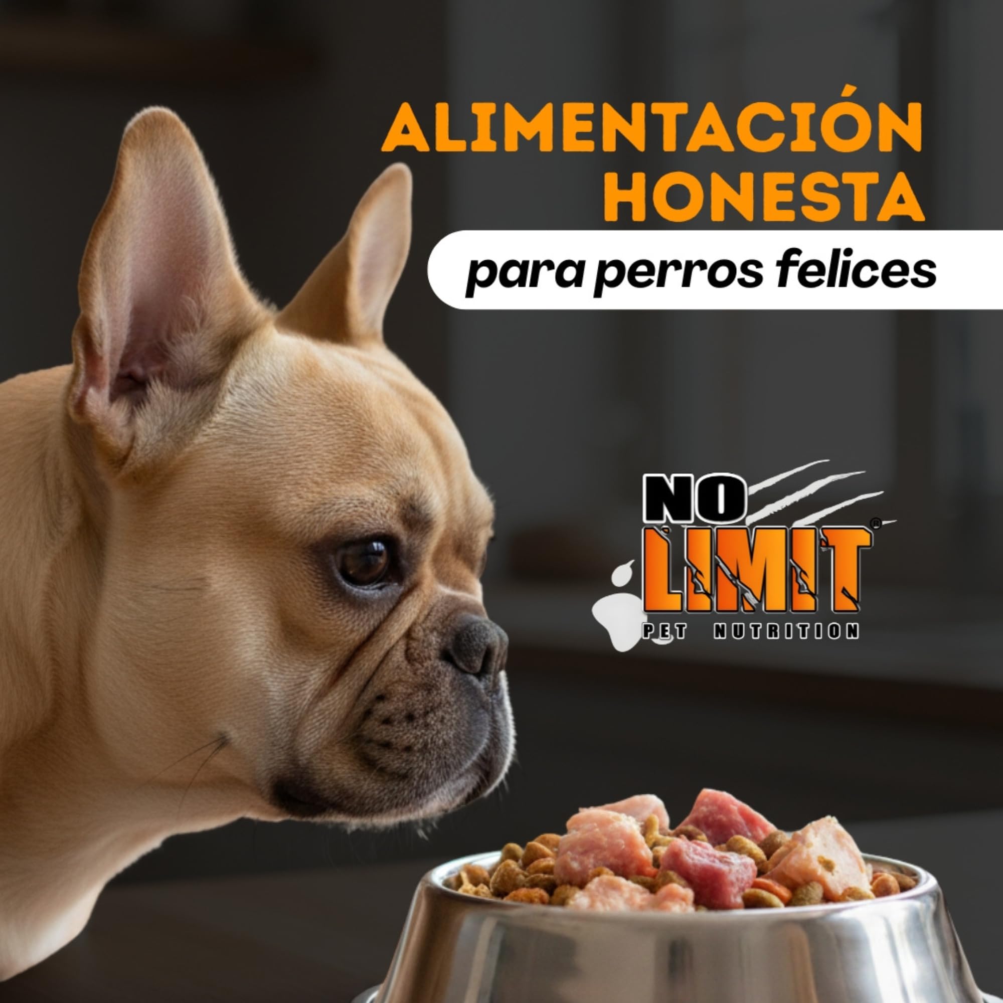 NO Limit Pienso para Perros 15kg sin Cereales Cordero y Pollo Grain Free – Comida Natural para Perros con digestiones sensibles – Dog Food Premium con Omega 3 y Soporte Articular