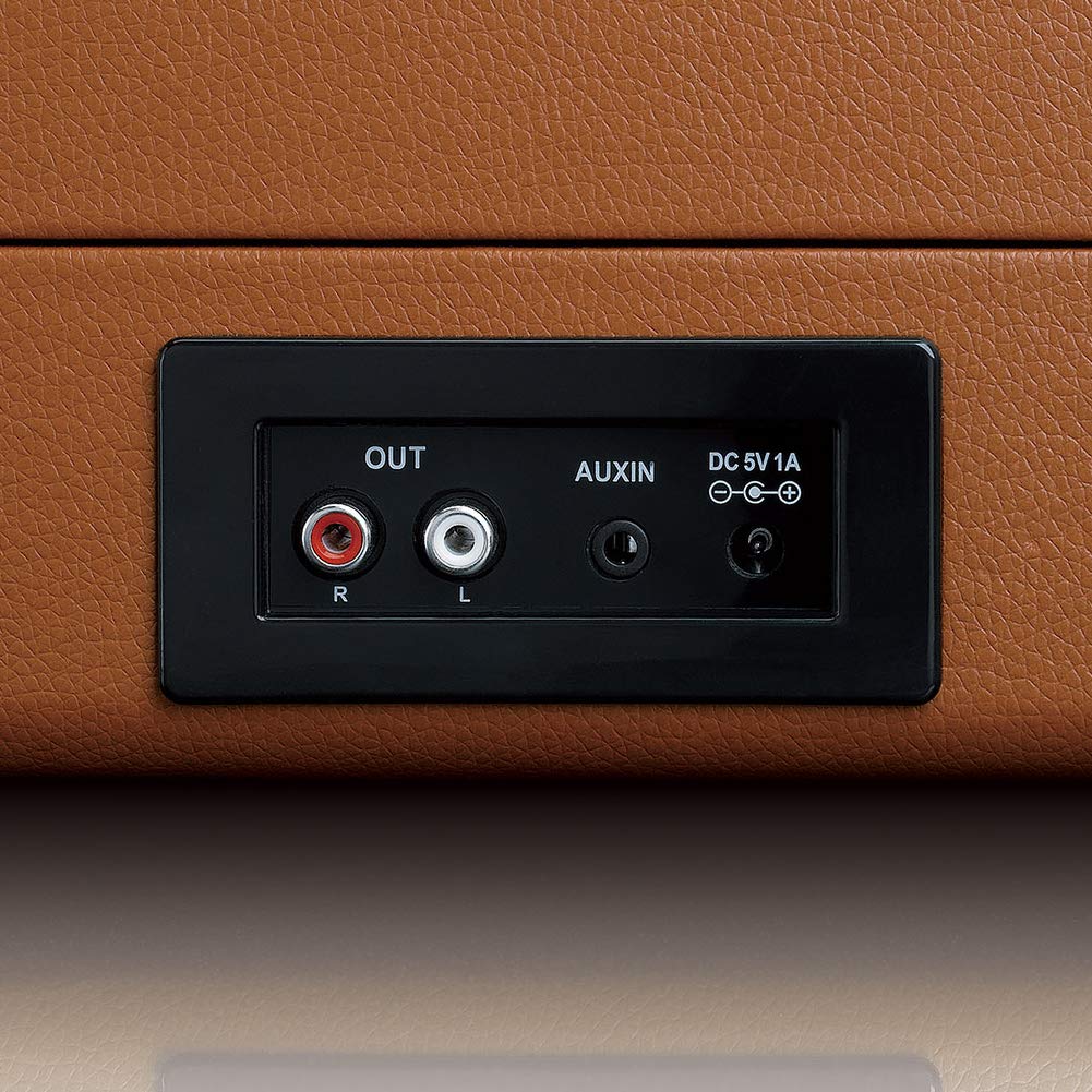 Giradischi Lenco (Tt-10 Wood) Con Amplificatore Integrato 10W X 2 Traz.A Cinghia