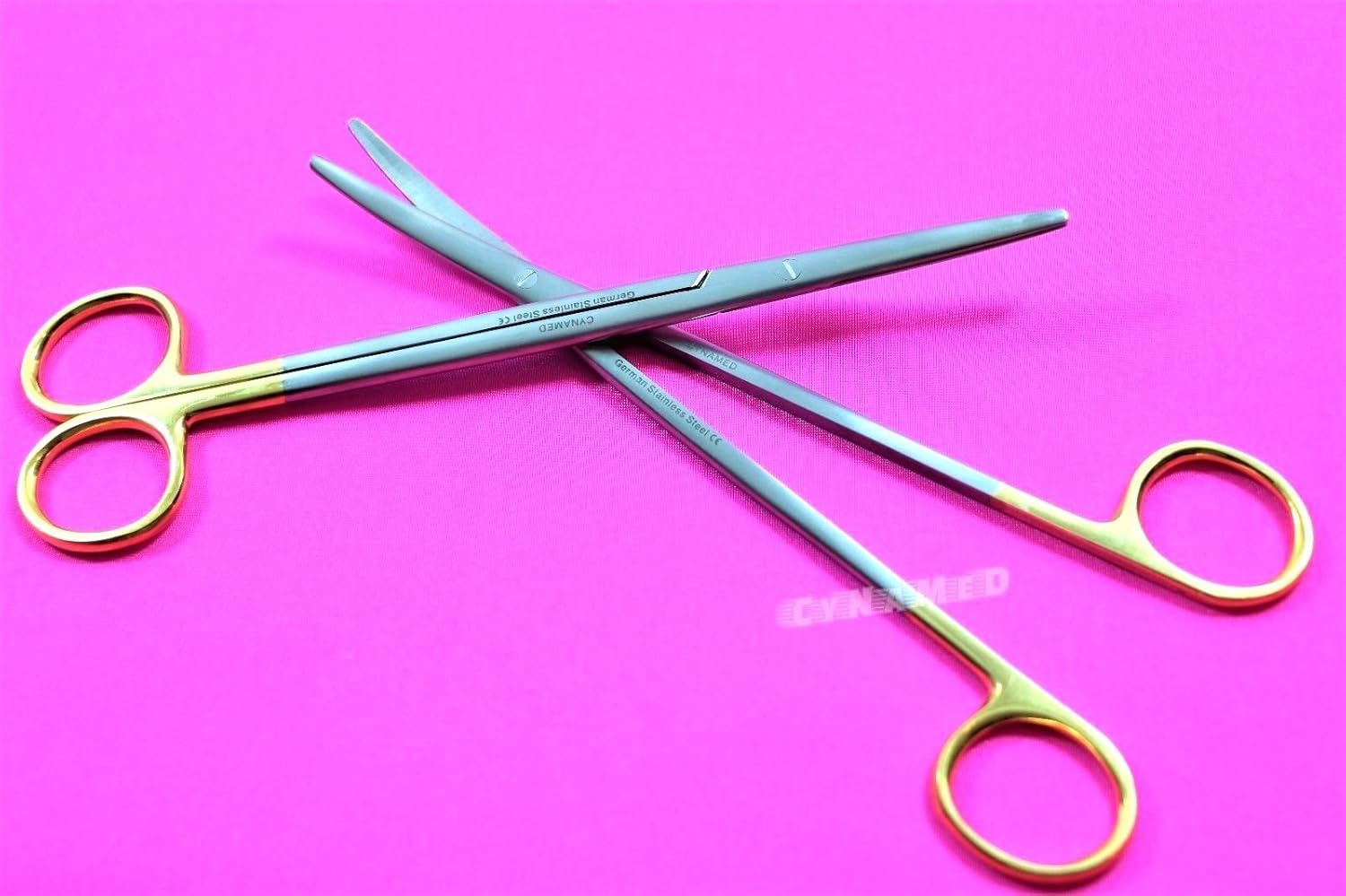 4 SUPERCUT GERMAN TC METZENBAUM SCISSORS 7 inches STR plus CVD W/TUNGSTEN CARBIDE INSERTS CYNAMED