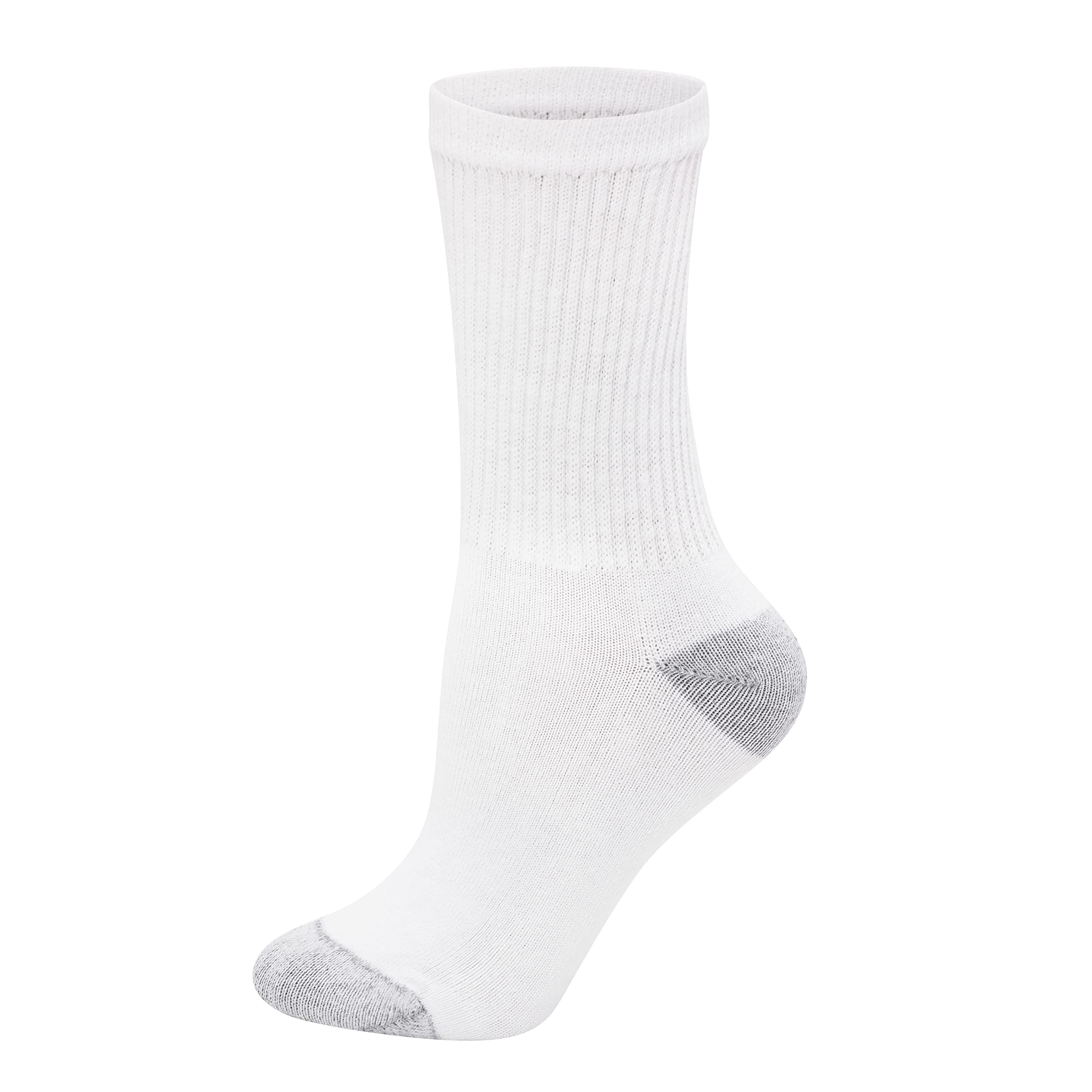 Hanes Womens Crew Sock, Pack of 10 Dress & Casual Socks