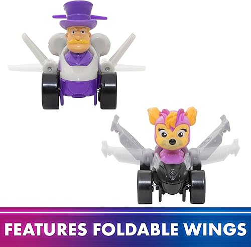 Miniatura 10 de Paw Patrol The Mighty Movie, juguete de avión con figura de acción Skye Mighty Pups, luces y sonidos, juguetes para niños y niñas mayores de 3 años