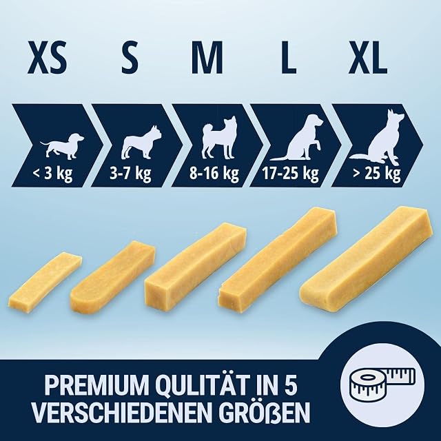 Foto 3 de 6 de Nosli Huesos de queso para perros • Queso natural para perros • Huesos masticables de queso duro • Huesos…