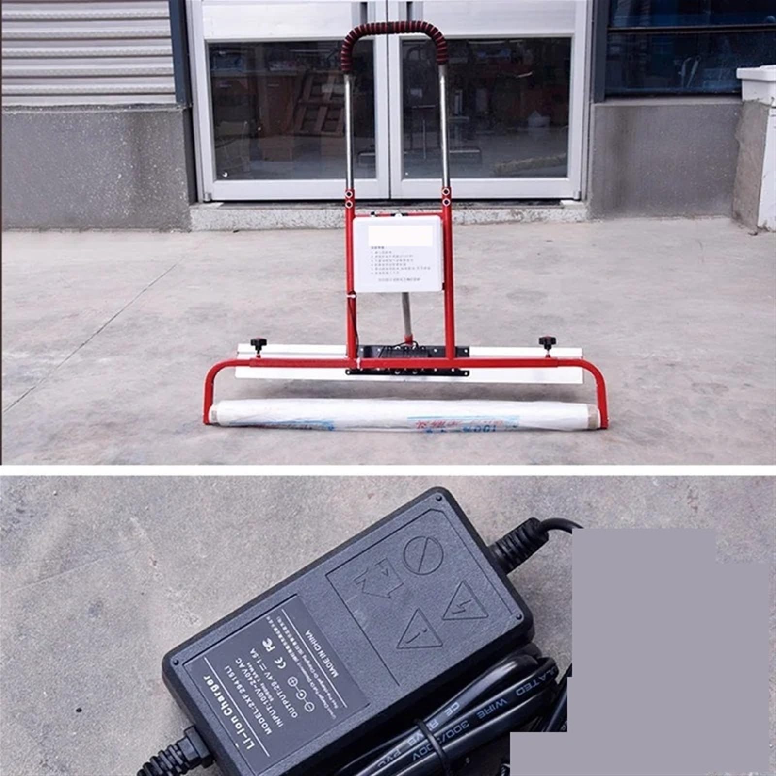 Máquina de recubrimiento y nivelación por vibración hormigón película plana cemento eléctrica, Serie de construcciones