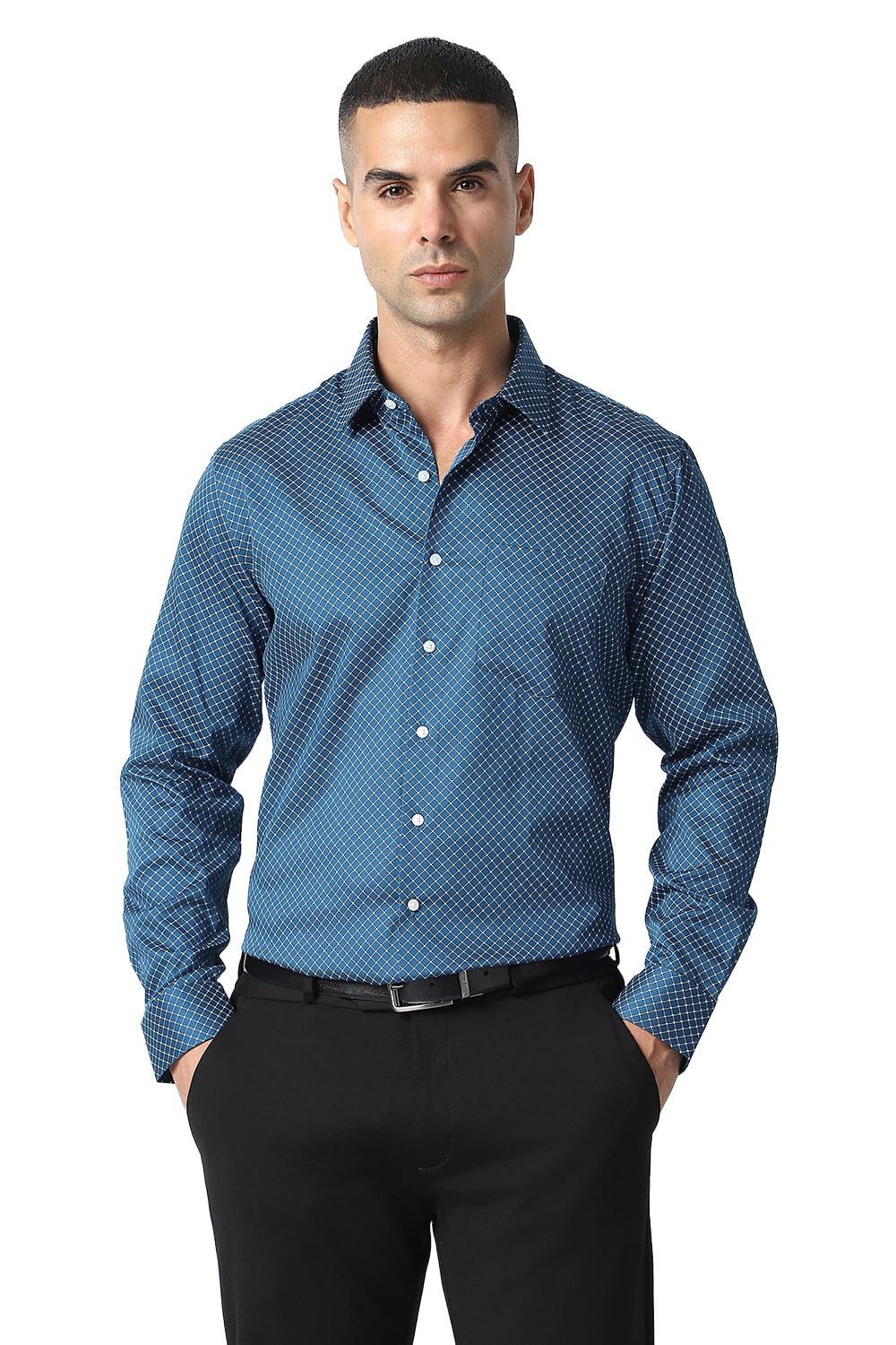 Formal Printed Shirt for Men| Premium Cotton| Full Sleeves| Slim Fit |Breathable Fabric-image-15