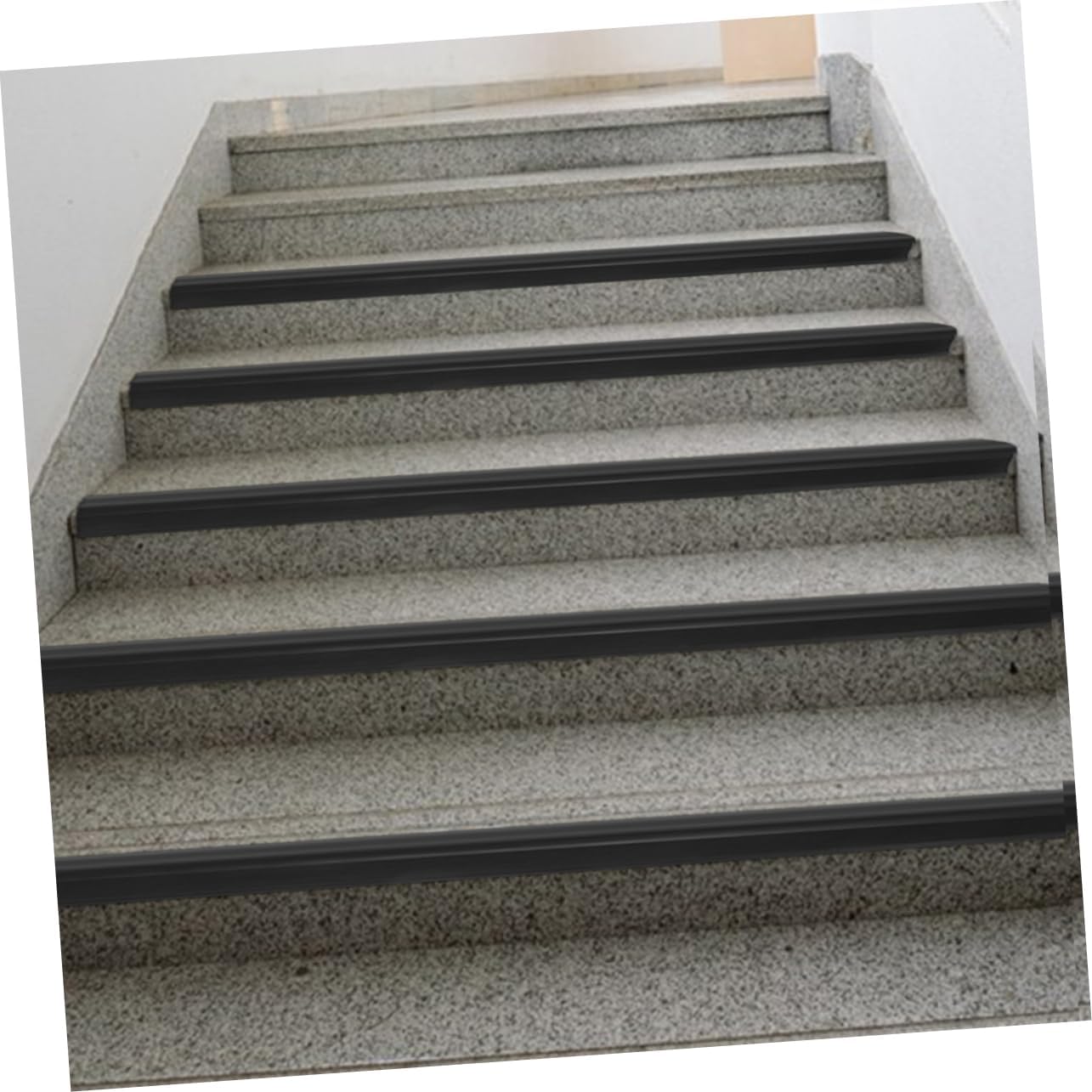 Black PVC Stair Edging Grip Tape 1 Roll for Outdoor Steps