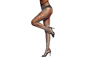 LUCKELF Women's Summer Casual Short Sleeve Mock Neck Solid Rhinestone Studded Loose...