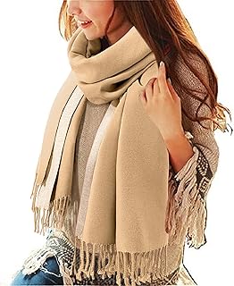 Sponsored You’re seeing this ad based on the product’s relevance to your search query.Learn more about this advertisement Lonya Women's Winter Scarves & Shawls Shoulder Scarf Long Large Cuddly Reversible Thermal Scarf with Tassel