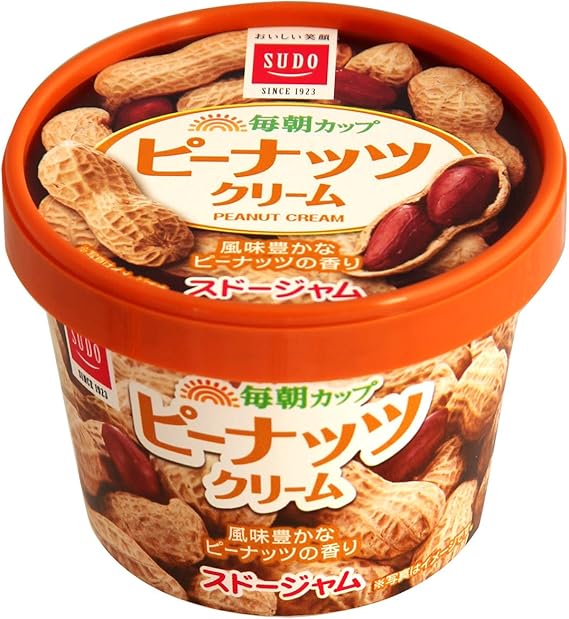 Amazon Sudo 毎朝カップ ピーナッツクリーム135g 12個 スドージャム 食品 飲料 お酒 通販