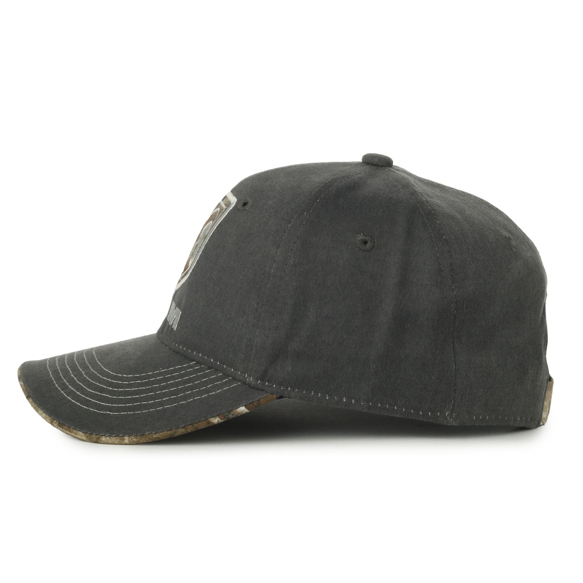 Outdoor Cap Dodge Ram Realtree Visor Edge Charcoal Camo Jagd-Hut