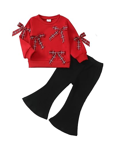 Saeaby Toddler Baby Girl Clothes Infant Girls Outfits Fall/Winter Sweatsuit