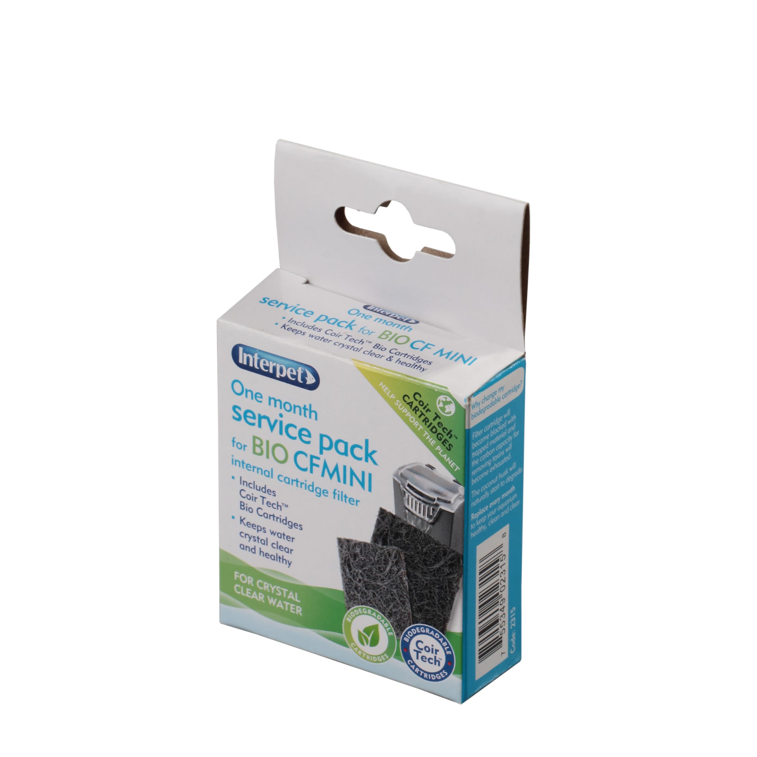 Interpet 1 Month Service Pack for the Internal Cartridge Filter CF Mini 1 x