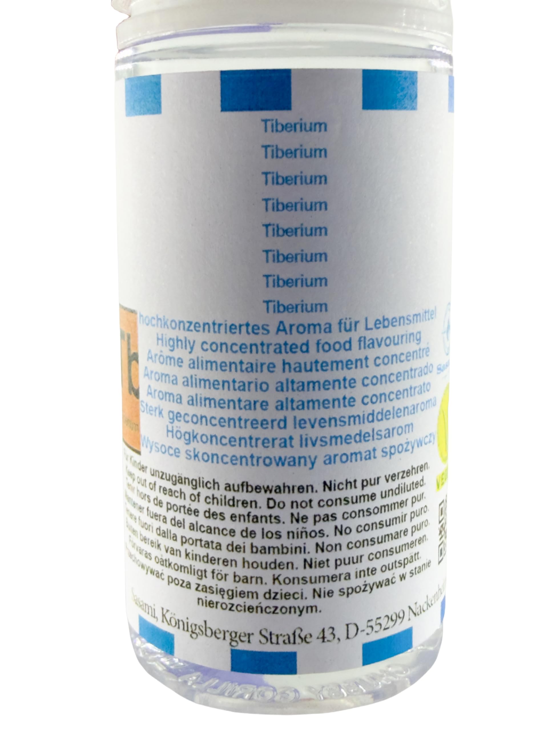 Tiberium aromat koncentrat – Wegański – Sasami – 100ml