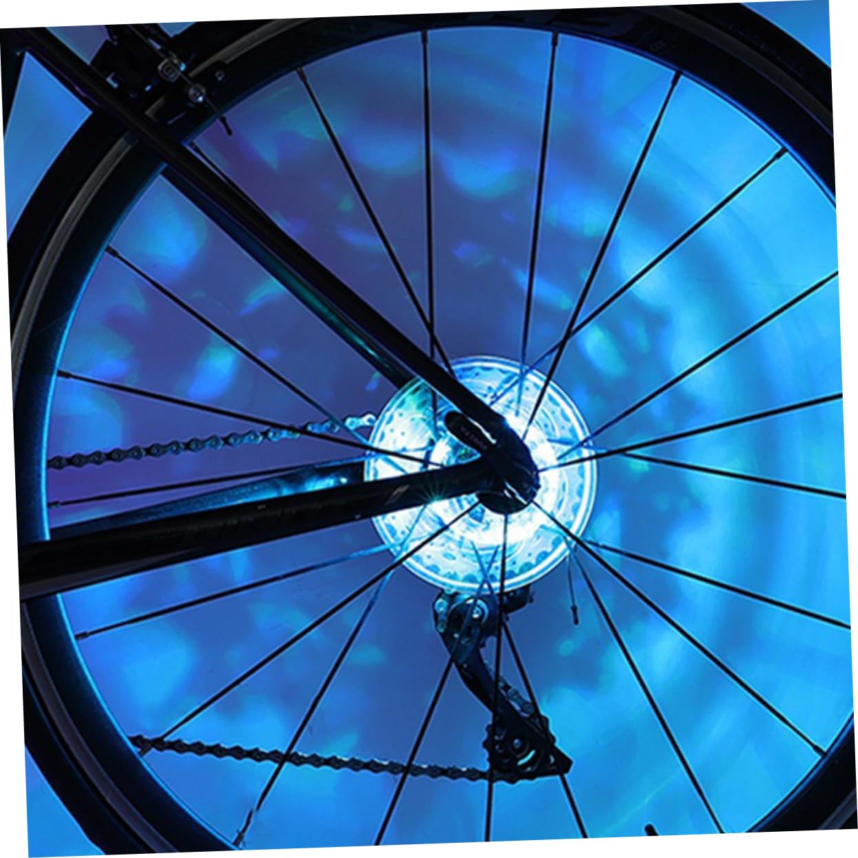 Toyvian Slider De Flash Inteligente Luz De La Rueda Luces De Bicicleta Elegante Luz De Rueda De Bicicleta Luz De Rueda De Bicicleta Led Luces Led para Bicicleta El Plastico