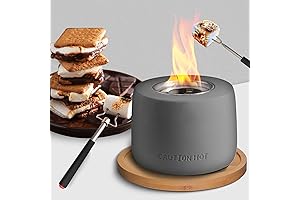 Table Top Firepit Smores Maker: A Cozy Campfire Experience Indoors and Out