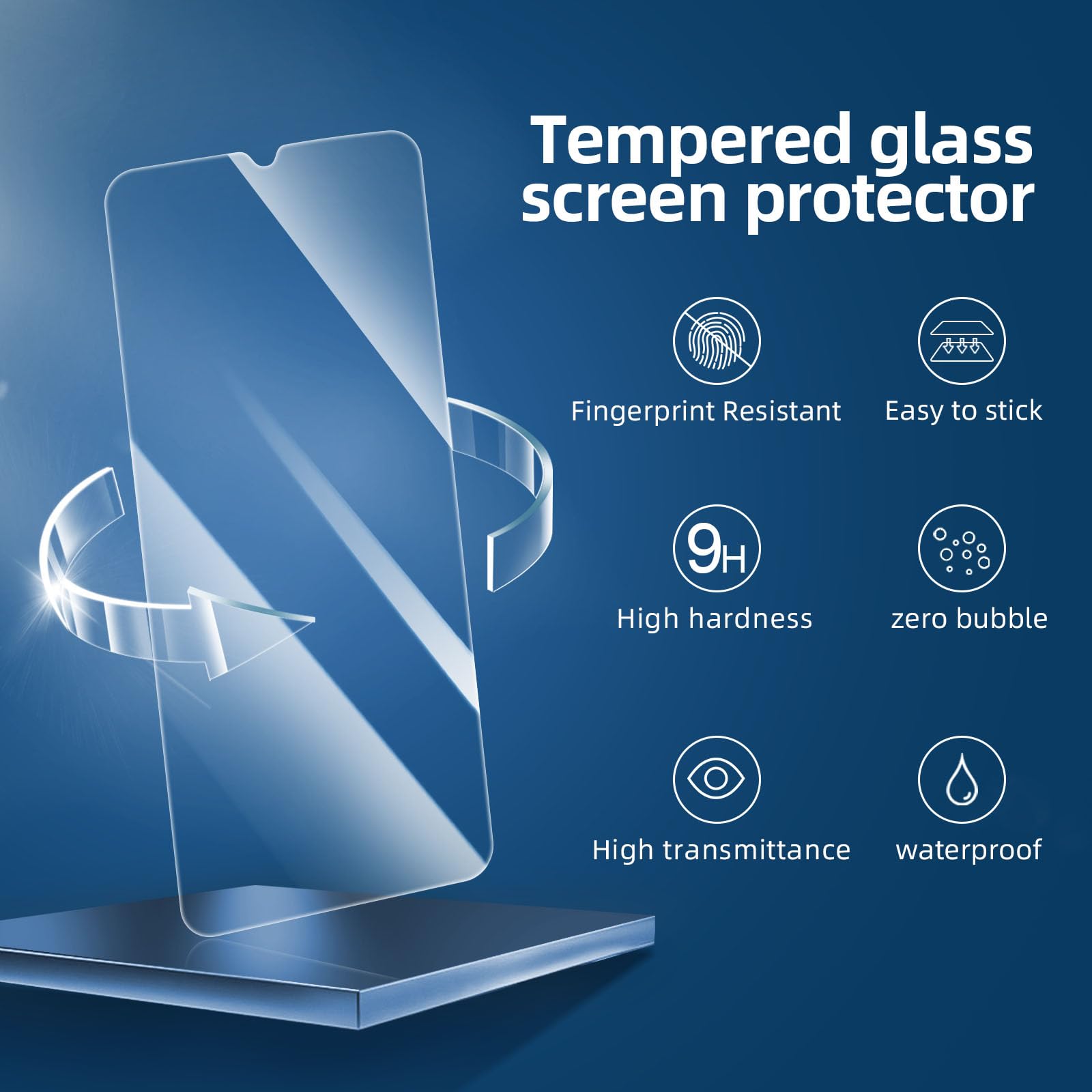 Vetro temperato per WIKO Y62 Pellicola Prottetiva Proteggi schermo
