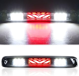 LED Third 3rd Brake Light for 1999-2007 Chevy Silverado GMC Sierra 1500 2500 3500 HD Classic, Rear Cargo Lamp High Mount Stop light