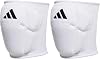 adidas Unisex-Adulto Rodilleras de Voleibol 5 Pulgadas, Blanco/Negro, Grande 1
