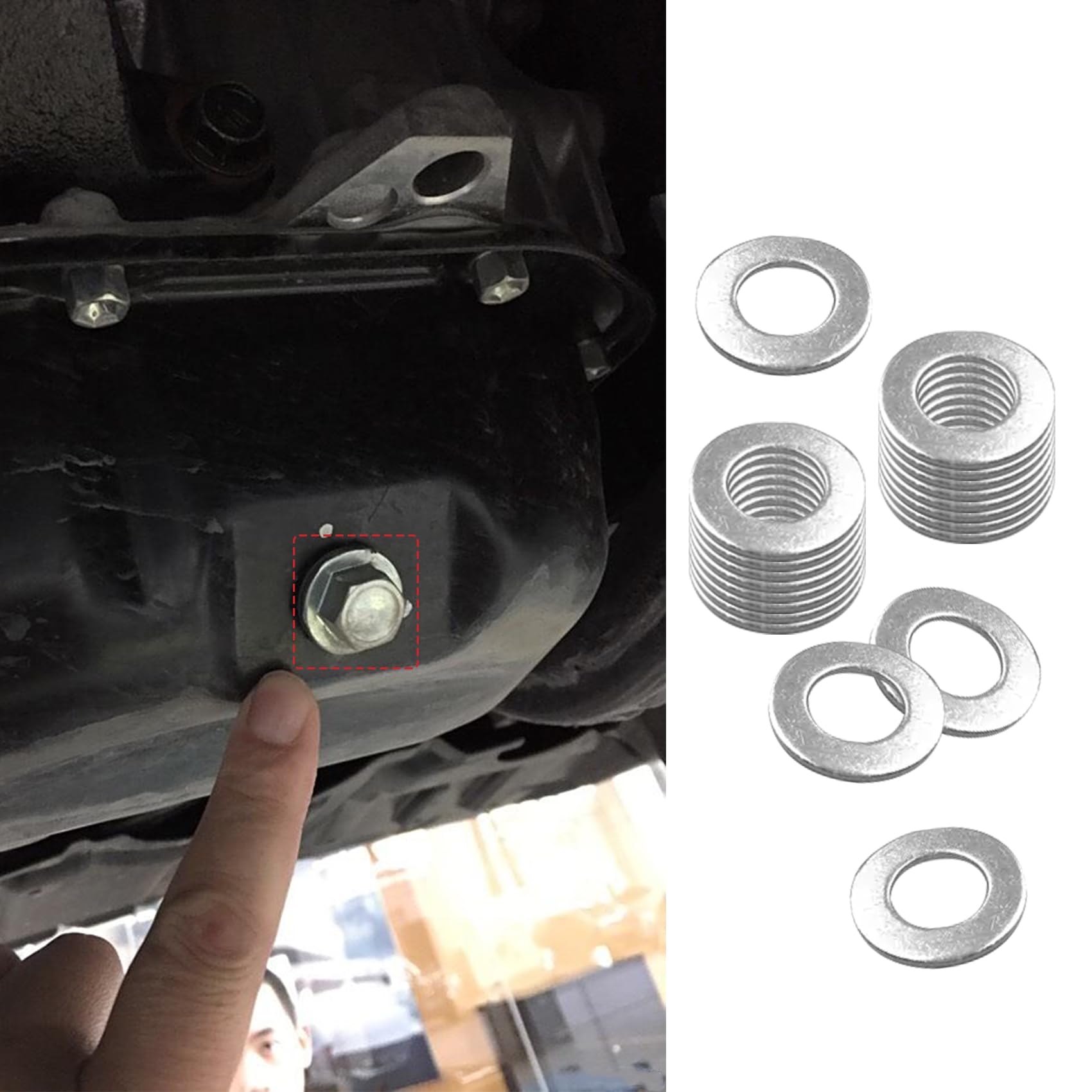 14mm Oil Drain Plug Gaskets, 20PCS, OE#94109-14000