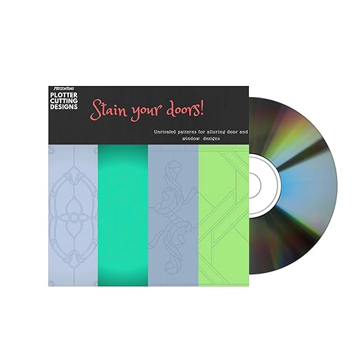 Doors and window designs for plotter cutting made in Corel Draw