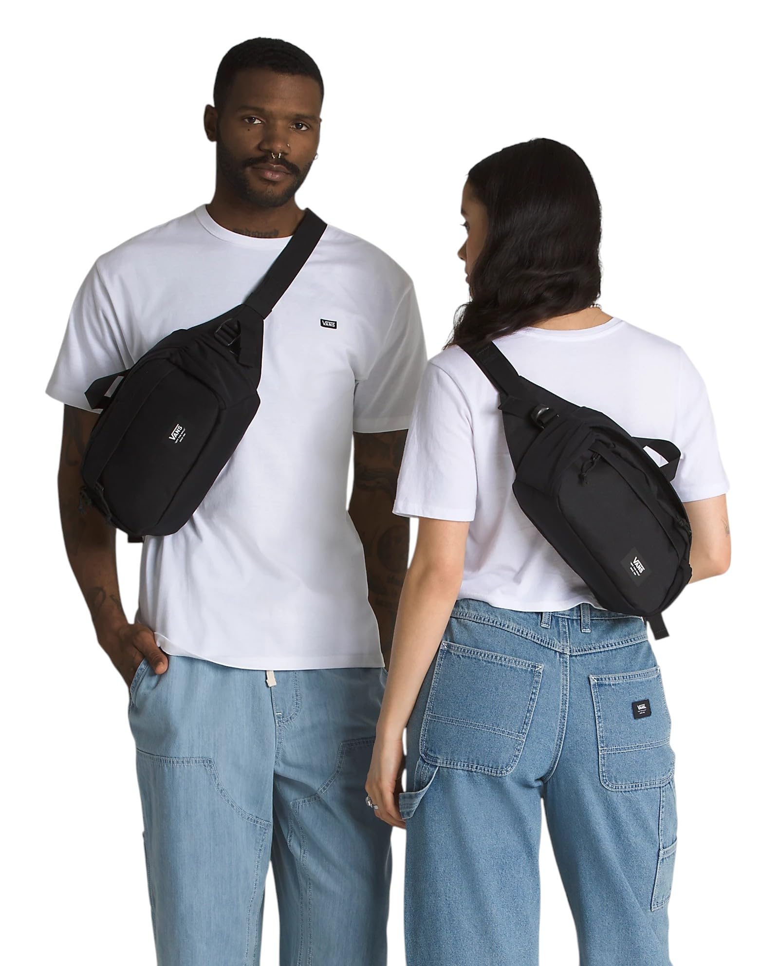 Vans | Riñonera y Cruzada (límites, Negro), Negro -, Límites