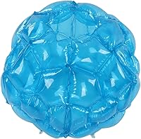 Vista 3 de TOPINCN Bolas inflables de colisión para jugar pelota de parachoques bola divertida niños para niños azul claro bolsas de juguete redes