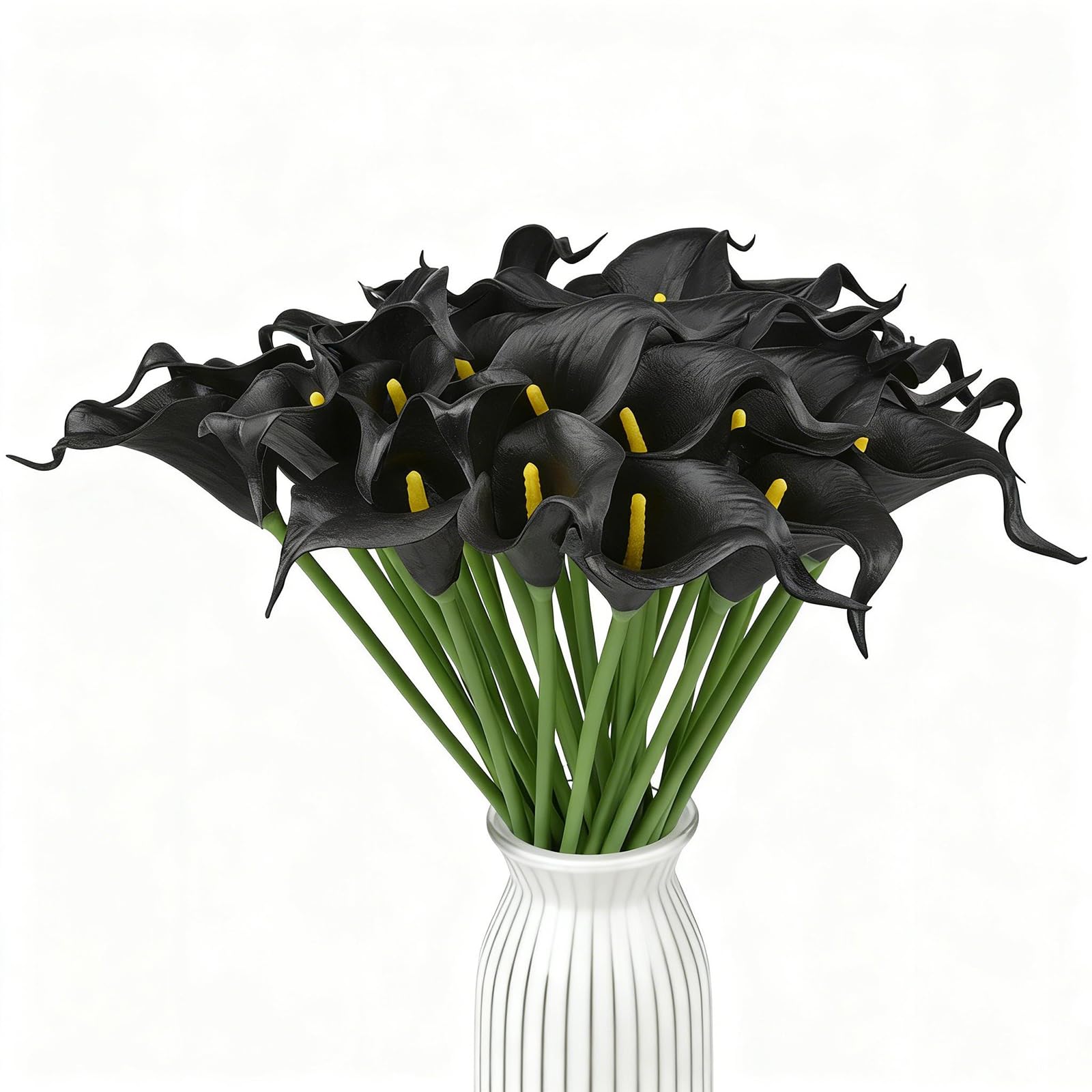 HoveBeaty Calla Lily Bridal Bouquet 20 Pack