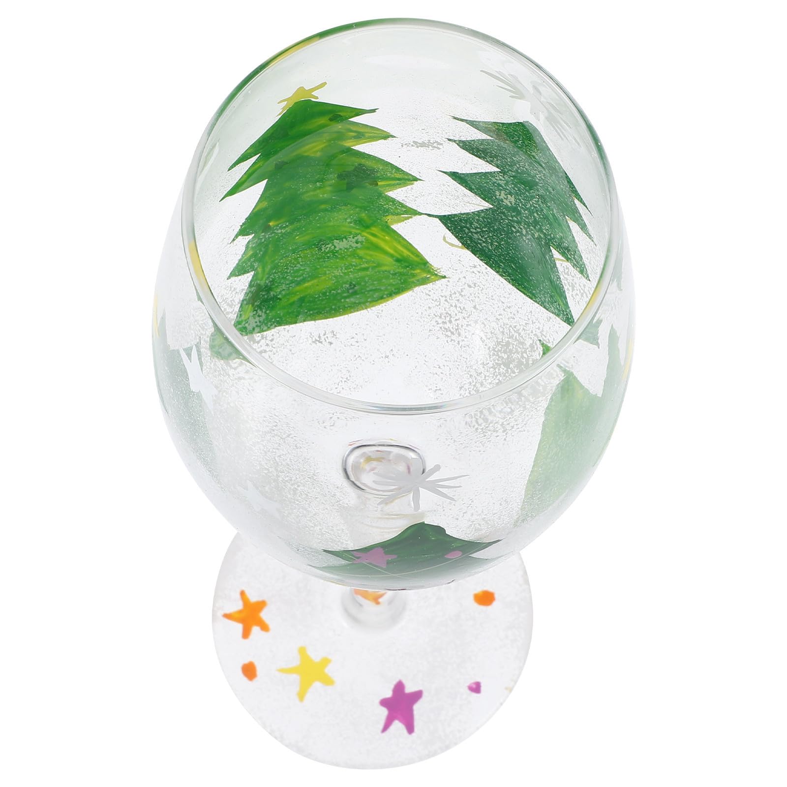 Copa de vino creativa de 450ml como regalo para fiesta de Navidad