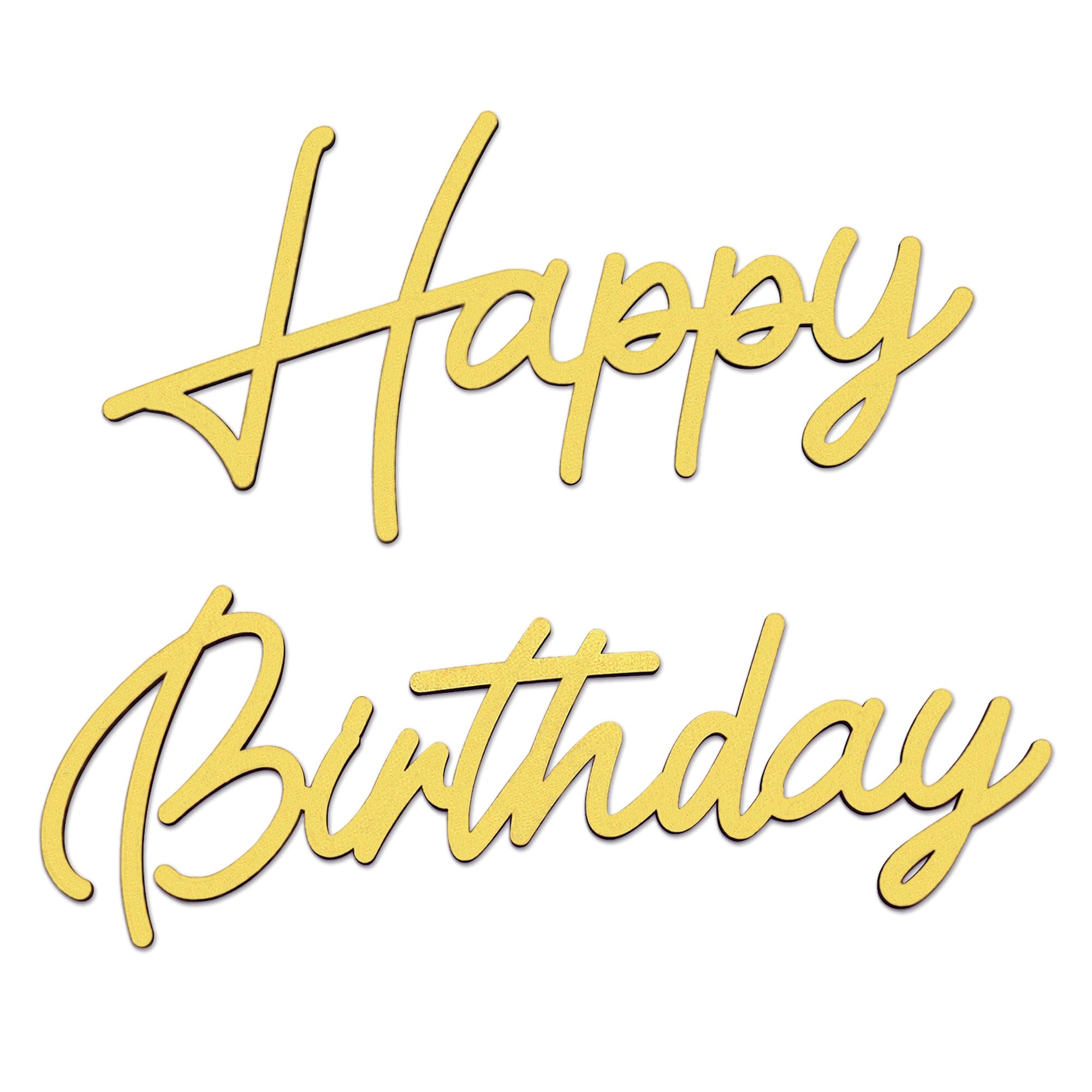 EVENFIT Happy Birthday Sign for Backdrop - Reusable Wooden Letters Happy Birthday Banner for Arch Backdrop, Wall Decor for...