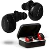 Plugfones Sovereign Bluetooth Earplugs + Earphones - Hearing Protection with Noise-Isolating in-Ear Headphones, Built-in Mic, Long-Lasting Battery, Lightweight for Work, Travel, Outdoor Activities
