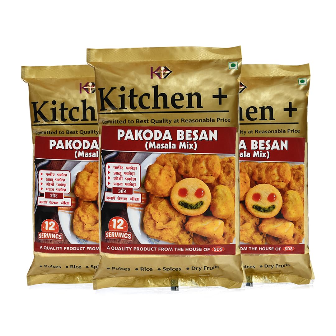 SDS Pakoda Besan Powder: Crispy Delights in Every Bite 400gm -Pack of 3 (B0CJM7N6TH) Amazon Price History, Amazon Price Tracker
