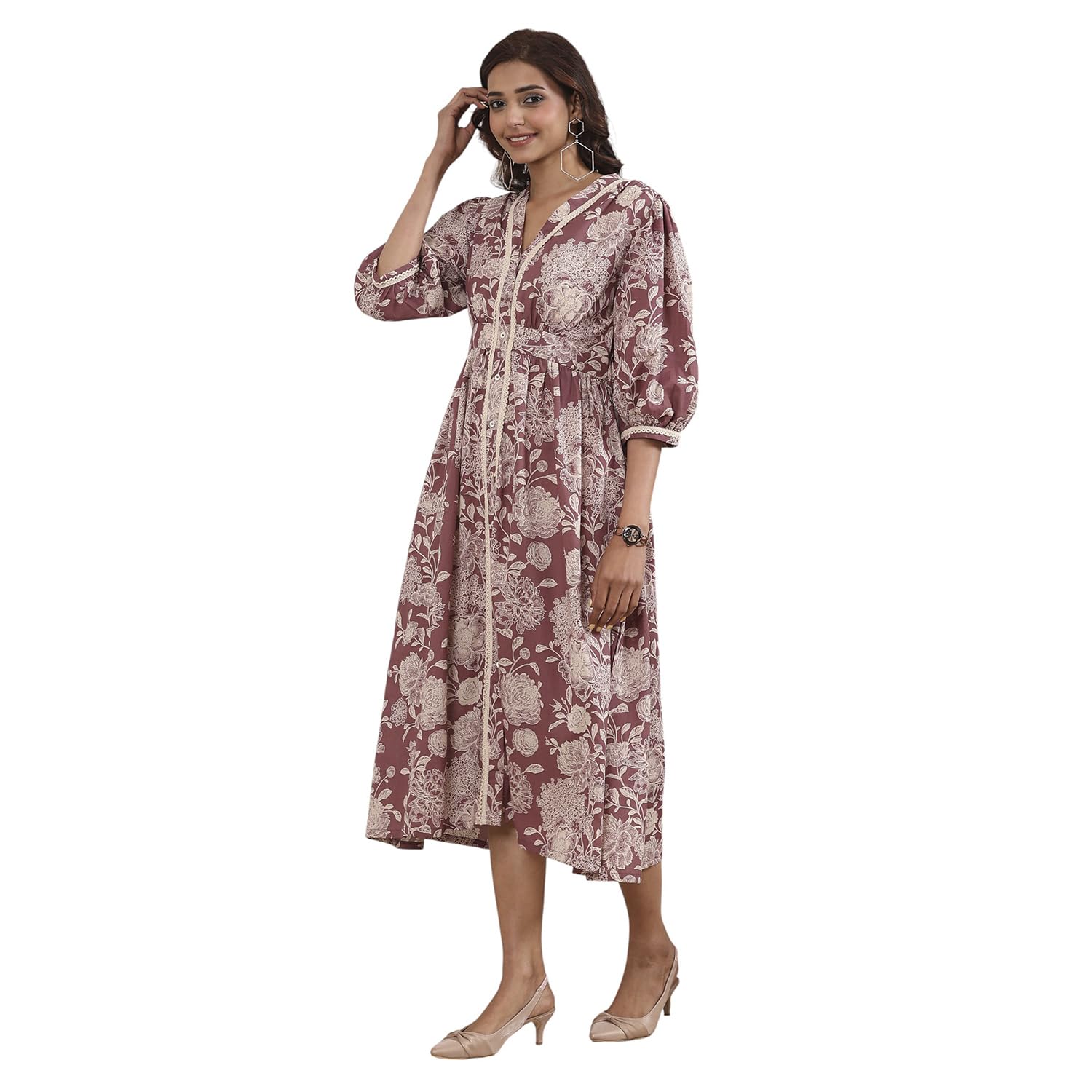 Women Cotton A-Line Dress-image-39