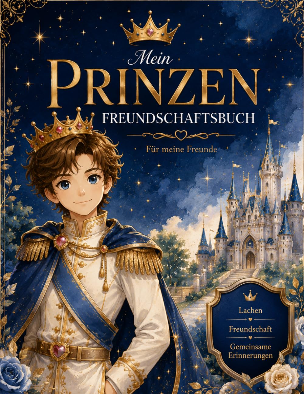 Prinzen Freundschaftsbuch: Für meine Freunde (Freundebuch)