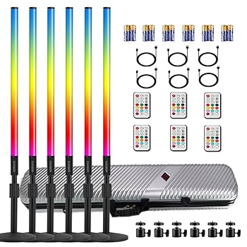 NiTEC iSaber Pack （RGB LEDライト・バー　4本） NiTEC Photon Multi RGB LEDﾊﾟｰﾗｲﾄ ステージ・舞台照明・LED